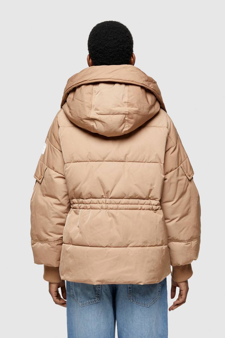 Oof Wear GIACCA CORTA 9234 IN NYLON MEMORY - CAMMELLO