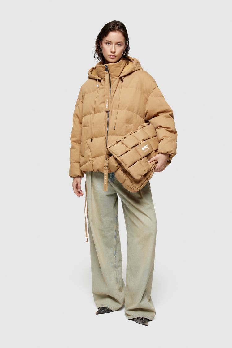 Oof Wear GIACCA CORTA 9242 IN GABARDINA DI COTONE - CORDA