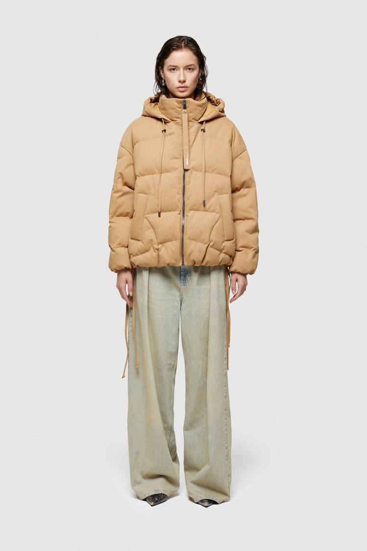 Oof Wear GIACCA CORTA 9242 IN GABARDINA DI COTONE - CORDA