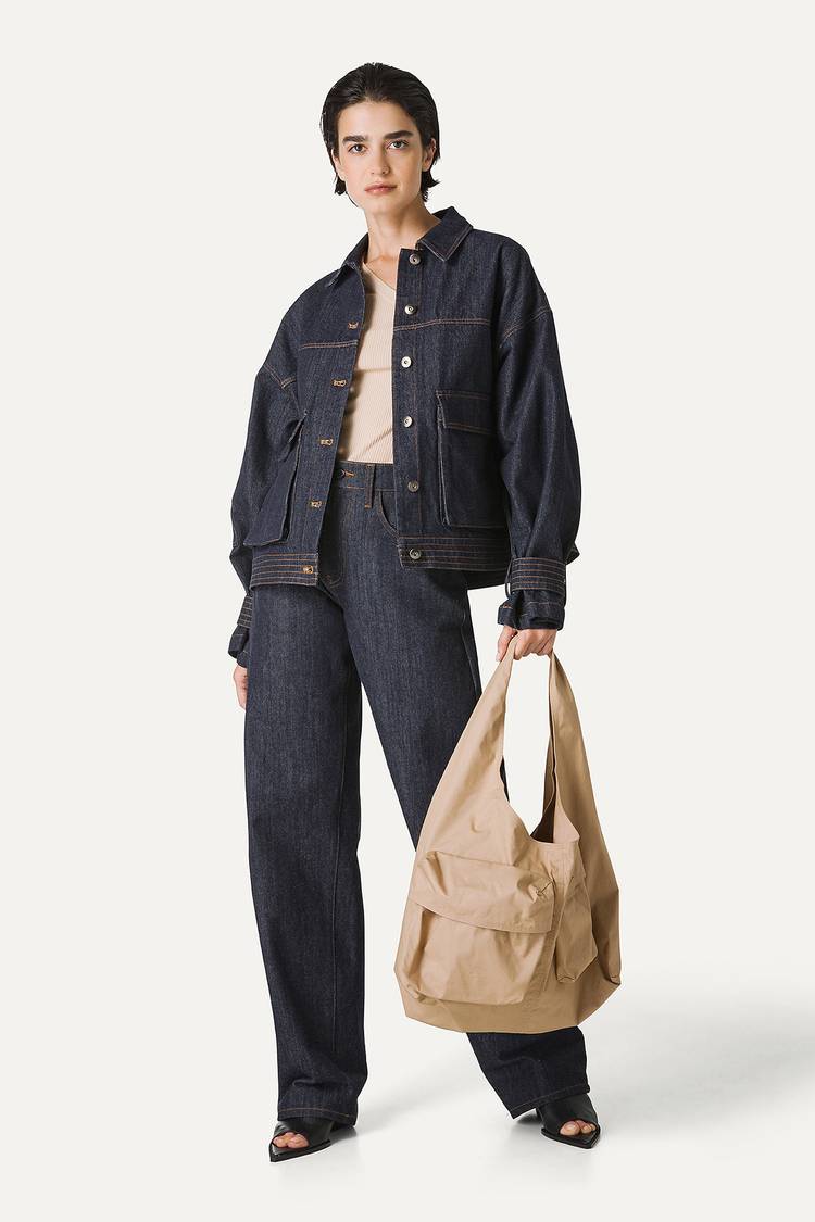 Oof Wear GIACCA CORTA IN DENIM LAVATO 9205 - BLU SCURO Oof Wear GIACCA CORTA IN DENIM LAVATO 9205 - BLU SCURO