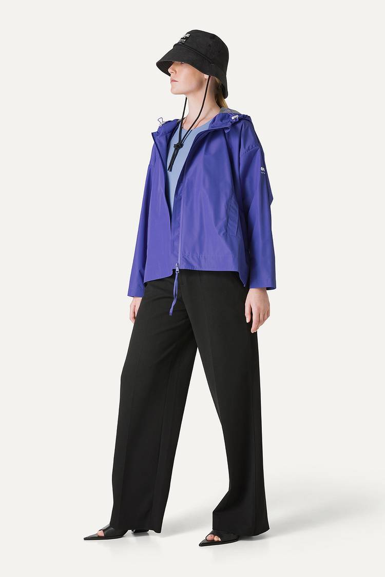 Oof Wear GIACCA CORTA IN NYLON CON INTERNO ARGENTO 9214 - PERVINCA