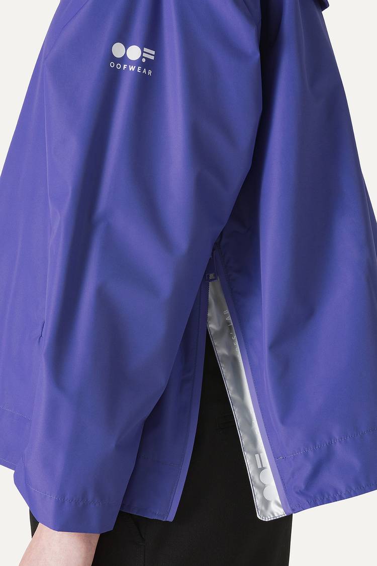 Oof Wear GIACCA CORTA IN NYLON CON INTERNO ARGENTO 9214 - PERVINCA