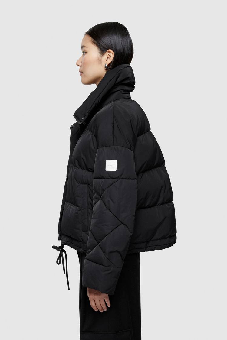 Oof Wear GIACCA CORTA 9235 IN NYLON MEMORY - NERO