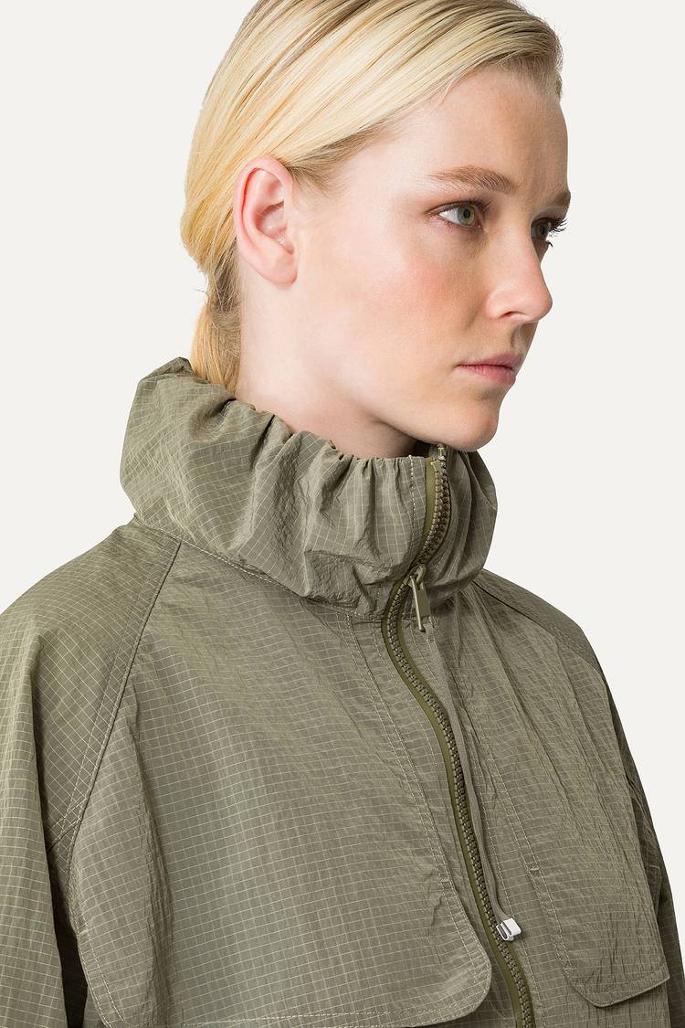 Oof Wear GIACCA CORTA IN NYLON RIPSTOP 9217 - ARMY