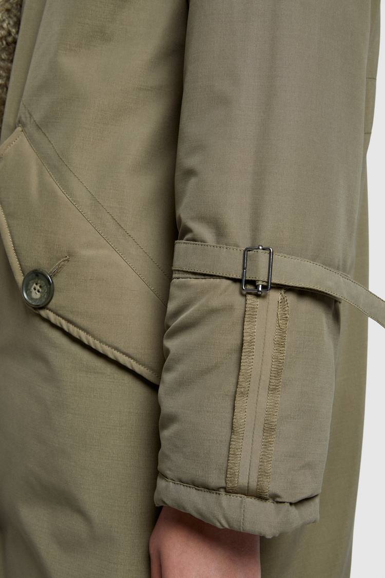 Oof Wear PARKA 9254 IN COTONE - OLIVE/MILITARY