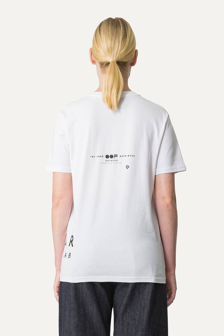 Oof Wear T-SHIRT IN COTONE CON LOGO - BIANCO