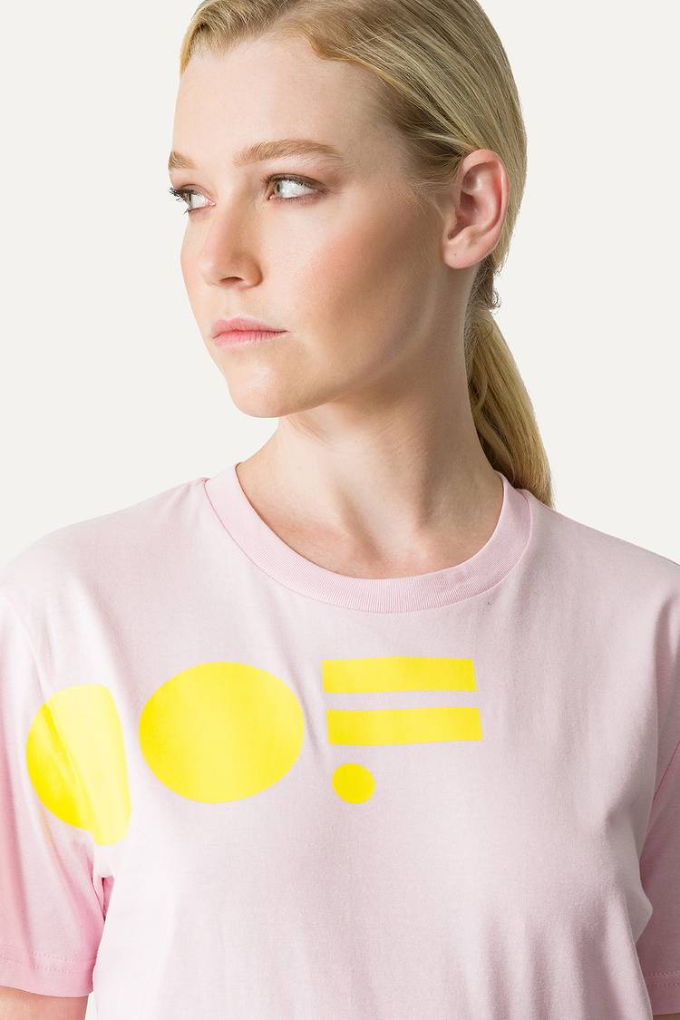 Oof Wear T-SHIRT IN COTONE CON LOGO - CANDY
