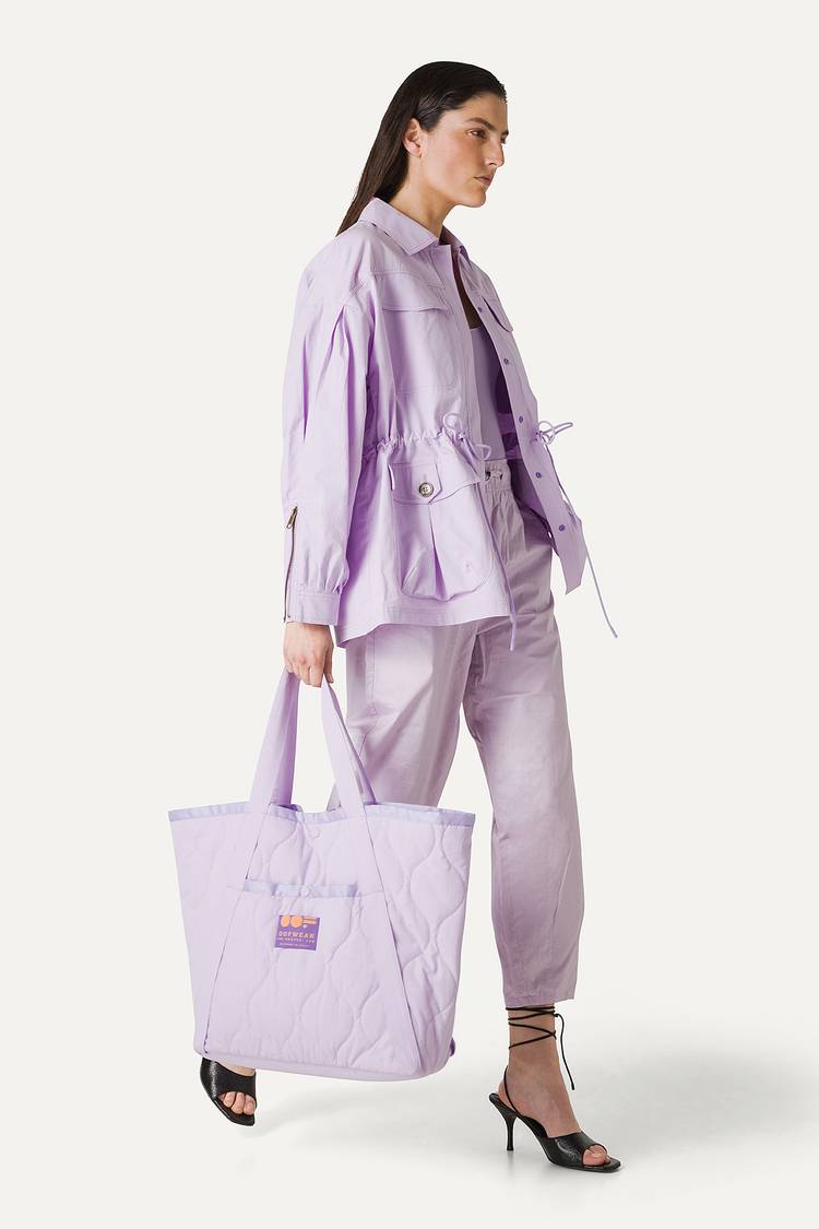 Oof Wear SAHARIANA OVER IN COTONE LEGGERO 9228 - LILLA