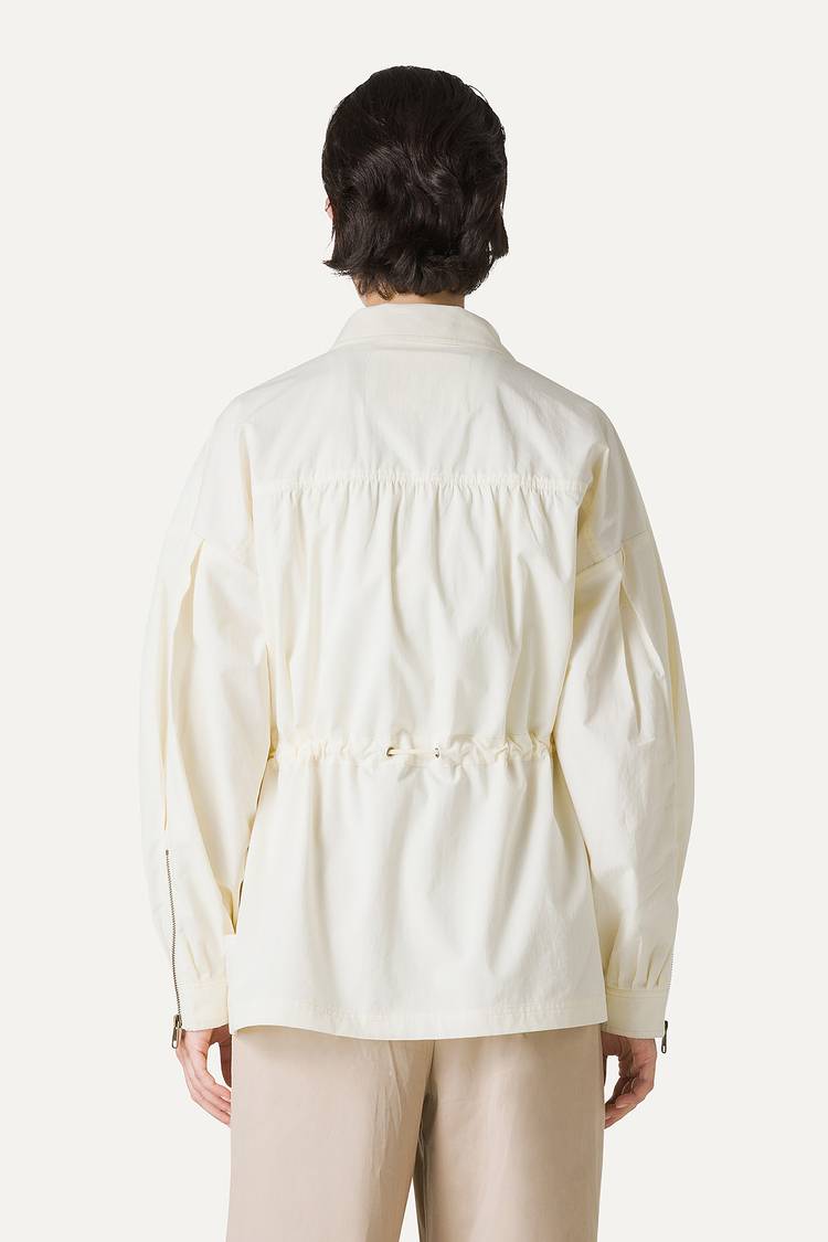 Oof Wear SAHARIANA OVER IN COTONE LEGGERO 9228 - VANIGLIA