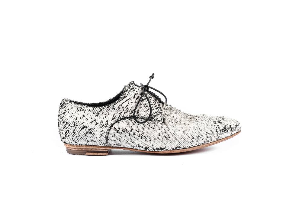 Openclosedshoes IRIS04 GIOVE NERO/BIANCO