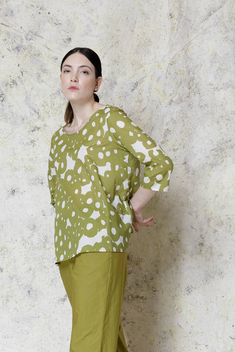 Opificio Neirami BLUSA VOILE MANICA 3/4