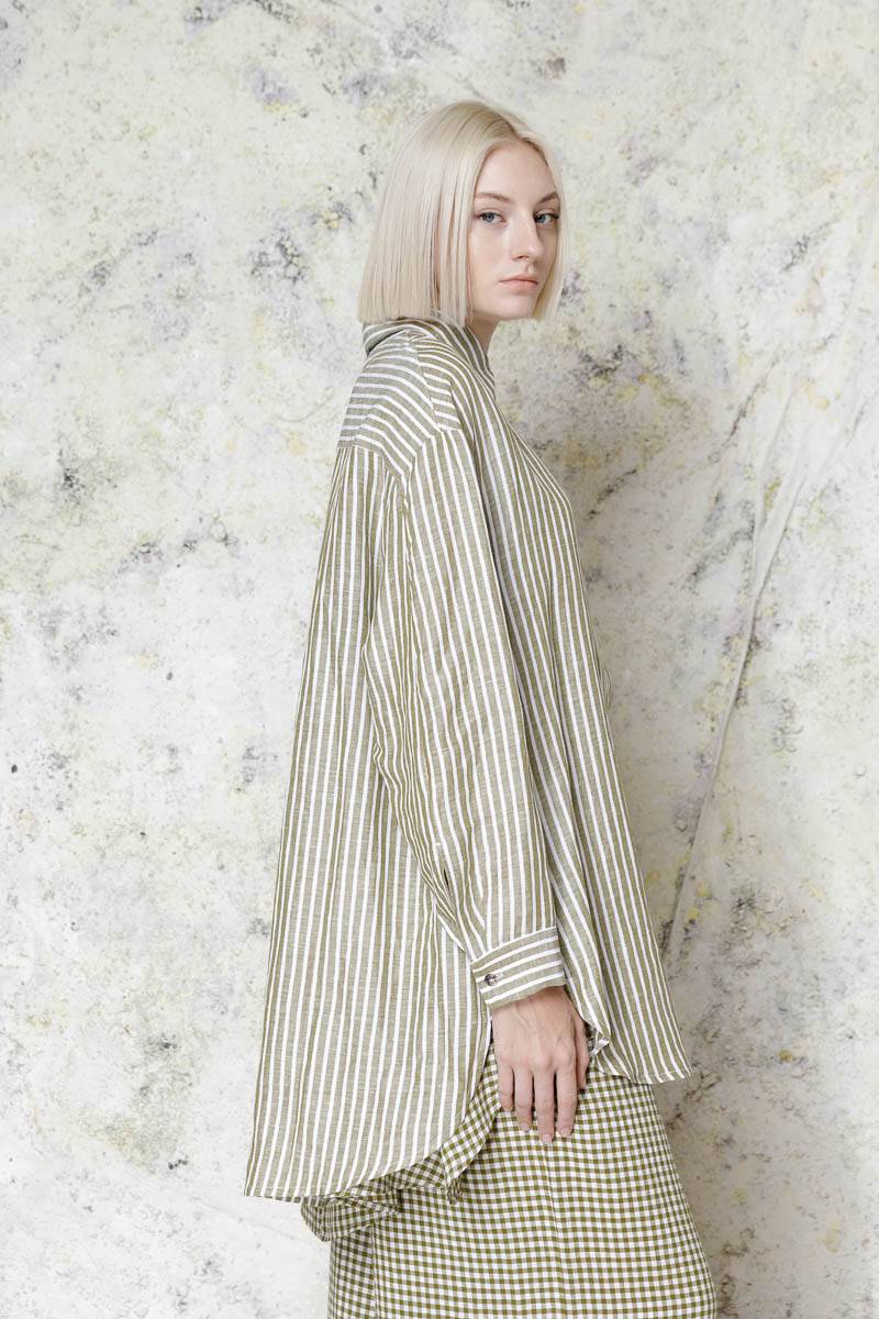 Opificio Neirami CAMICIA OVER MANICA LUNGA