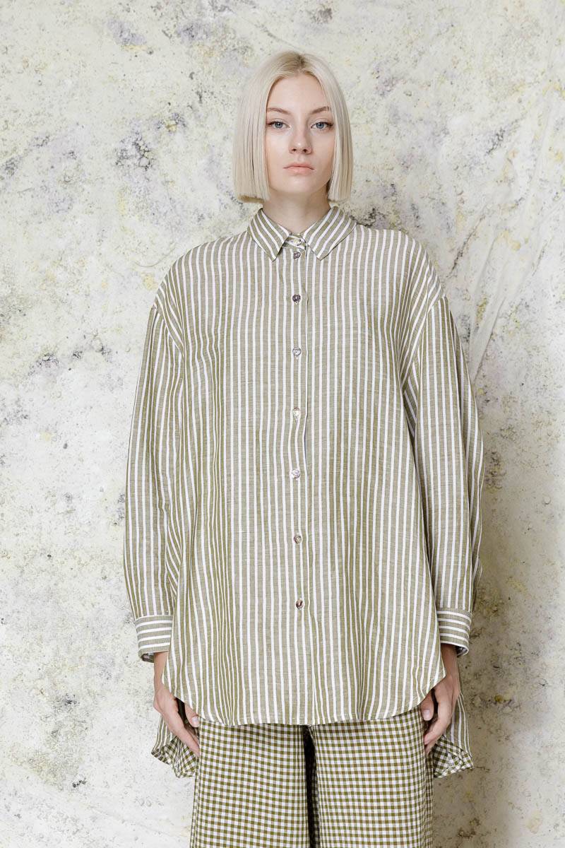 Opificio Neirami CAMICIA OVER MANICA LUNGA