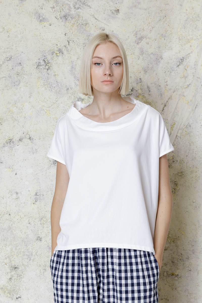 Opificio Neirami T-SHIRT MAXI COLLO