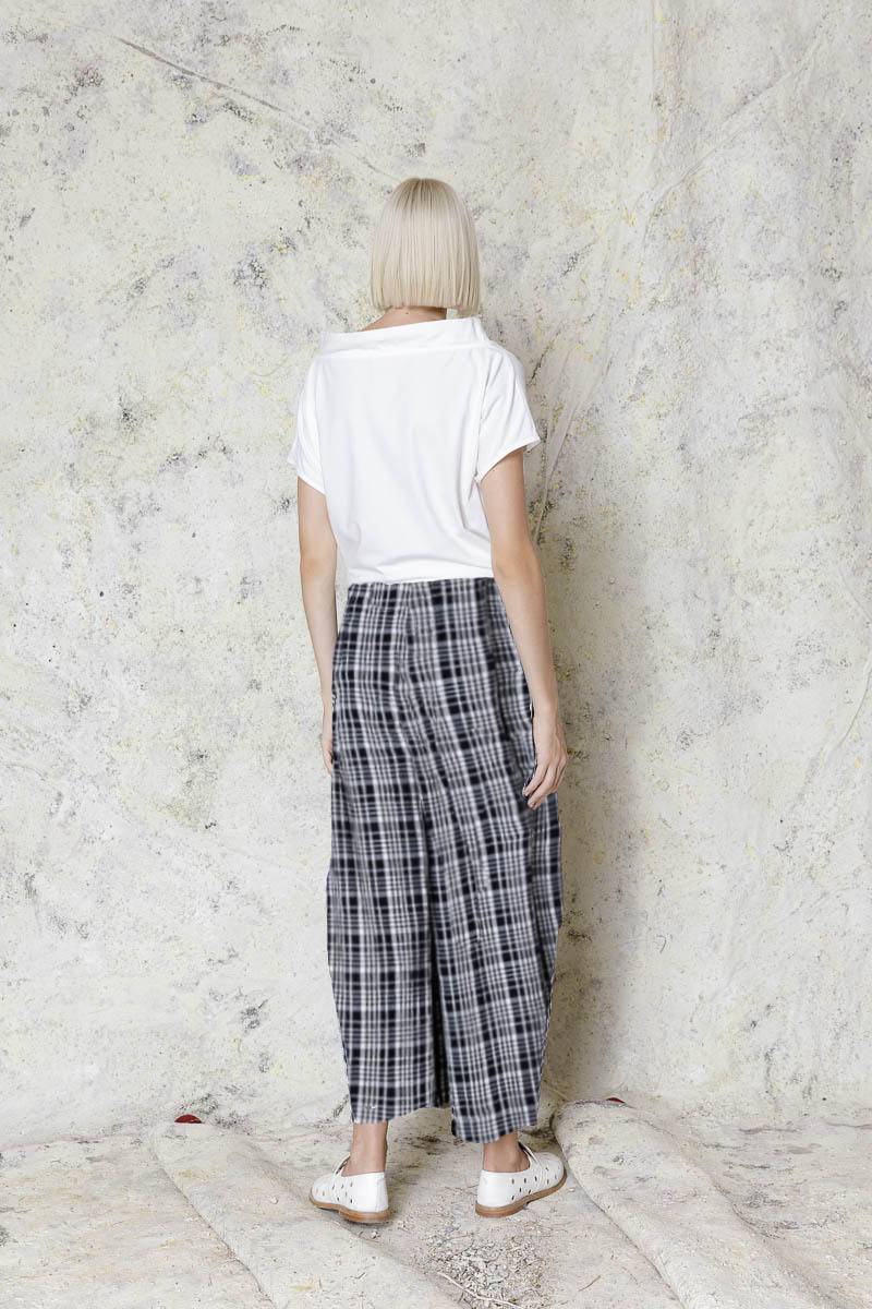 Opificio Neirami PANTALONE CON ELASTICO IN VITA E RIPRESA