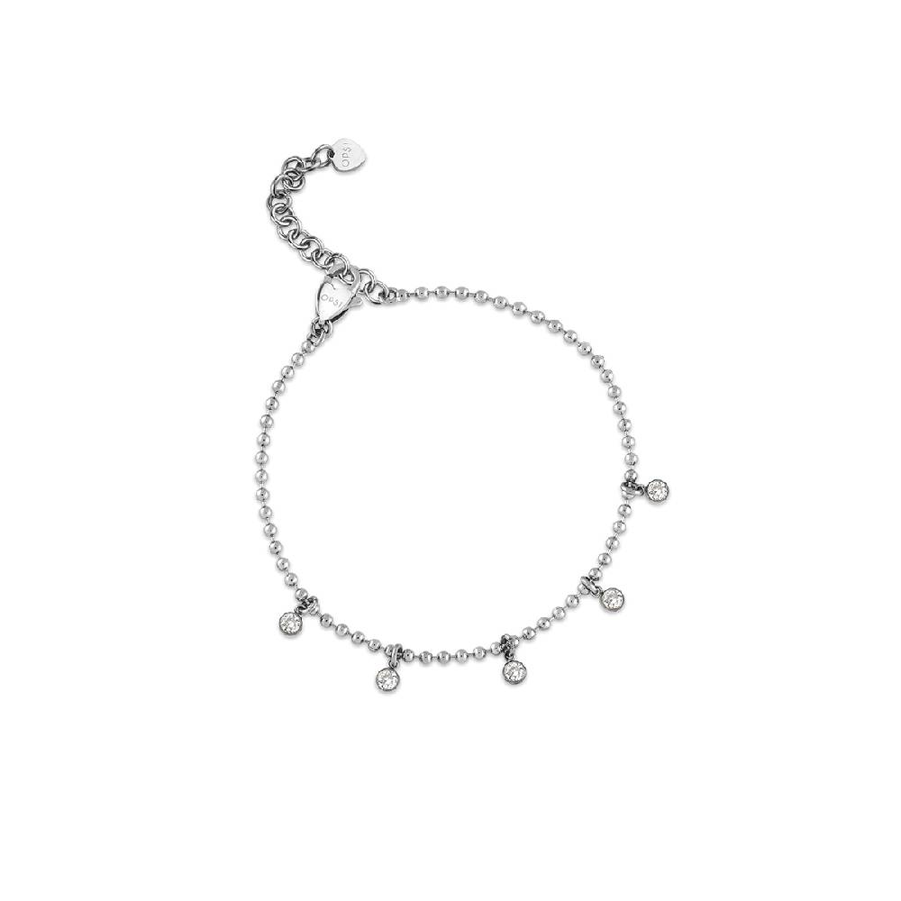 Opsobjects MINI CRYSTAL bracciale con pietre pendenti