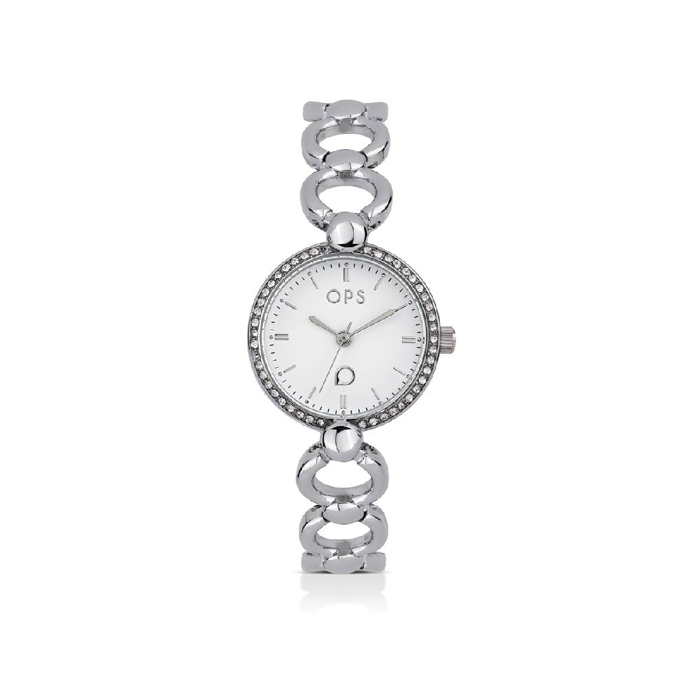 Opsobjects CLASSIC CHAIN orologio in acciaio