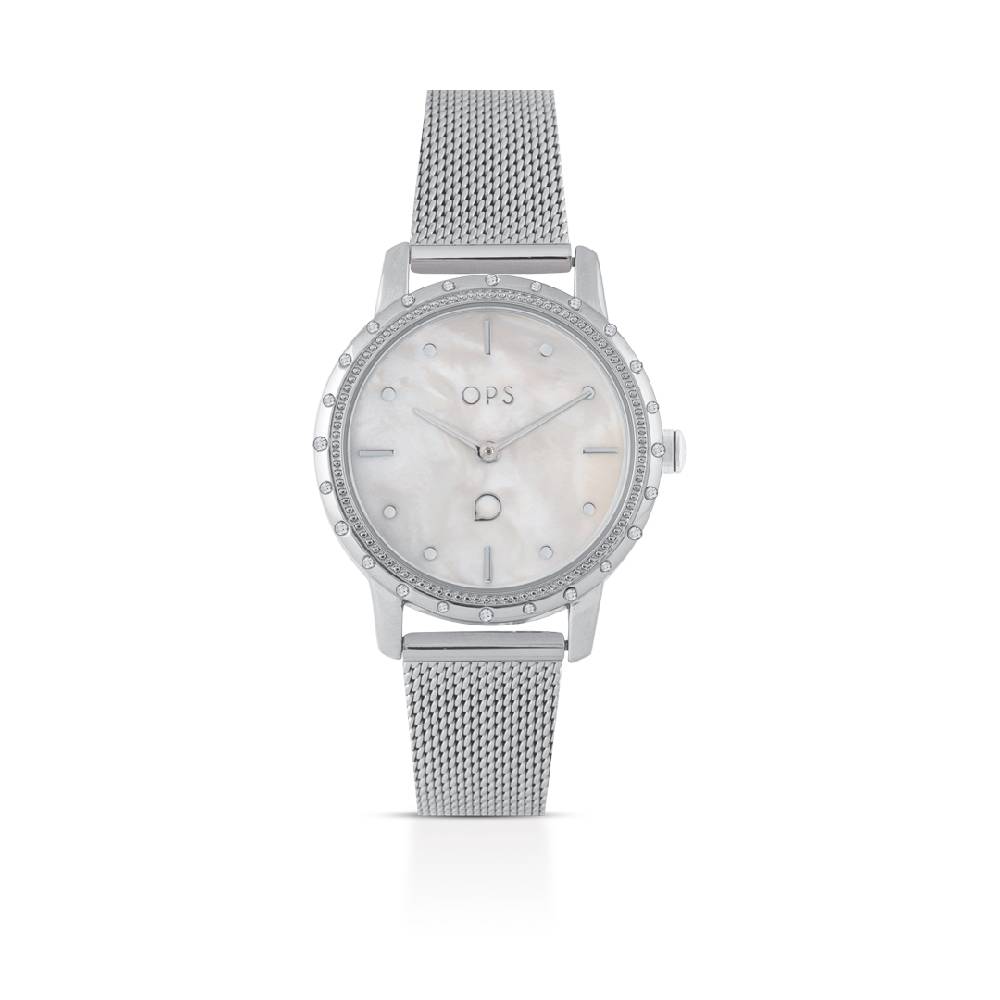 Opsobjects EARTH LOVE orologio in acciaio