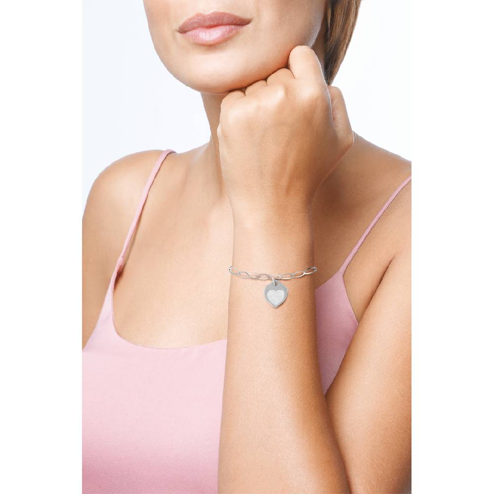 Opsobjects GLITTER HEART Bracciale