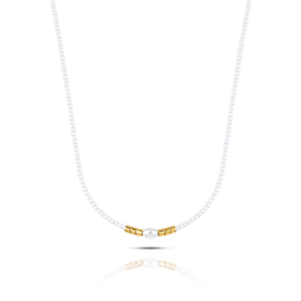 Opsobjects GRAINS collana con perline colorate