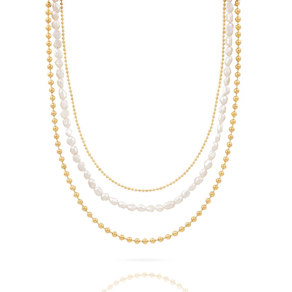 Opsobjects LIZZY collana con catene a sfere