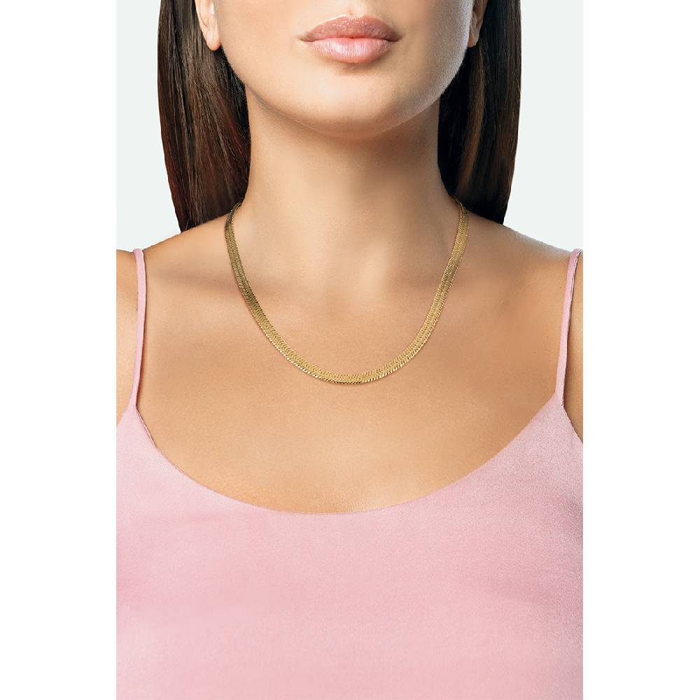 Opsobjects SILKY Collana Maglia Piatta