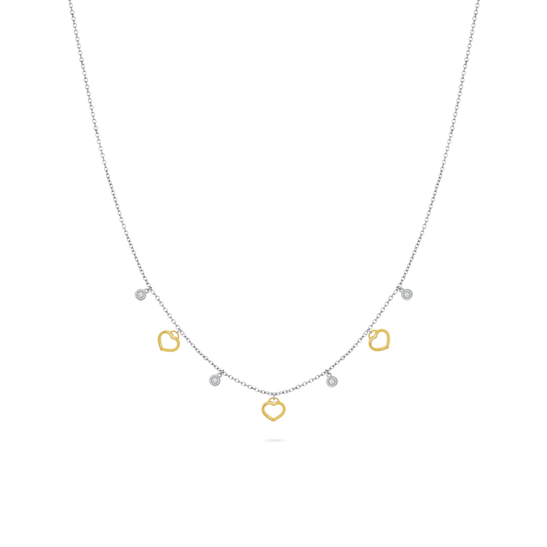 Opsobjects TWISTED collana con ciondoli