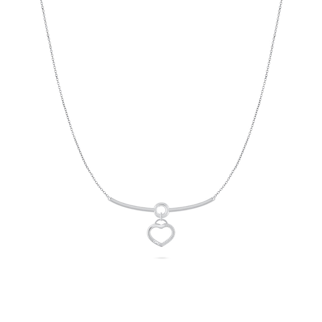 Opsobjects TWISTED collana cuore pendente