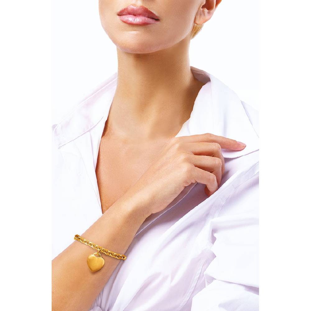 Opsobjects VICTORIA Bracciale Con Cuore Pieno