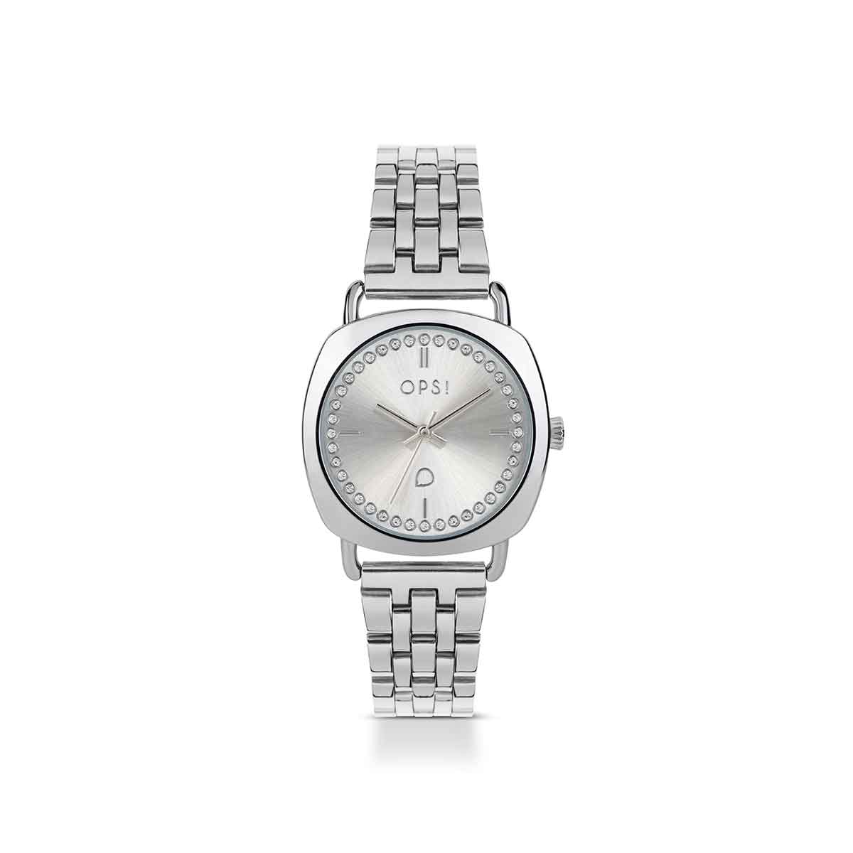 Opsobjects RING DIAMOND orologio con cinturino maglia Milano