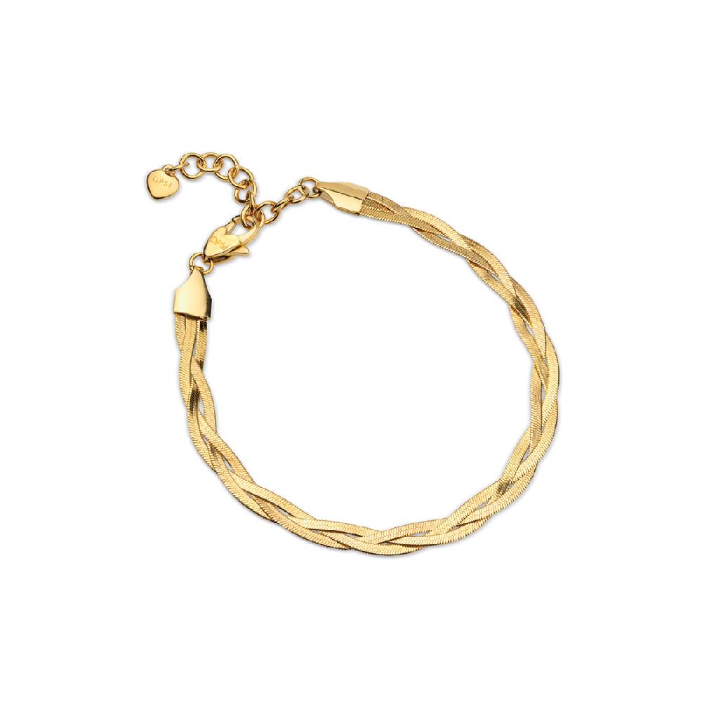 Opsobjects SILKY TWIST bracciale maglia piatta intrecciata