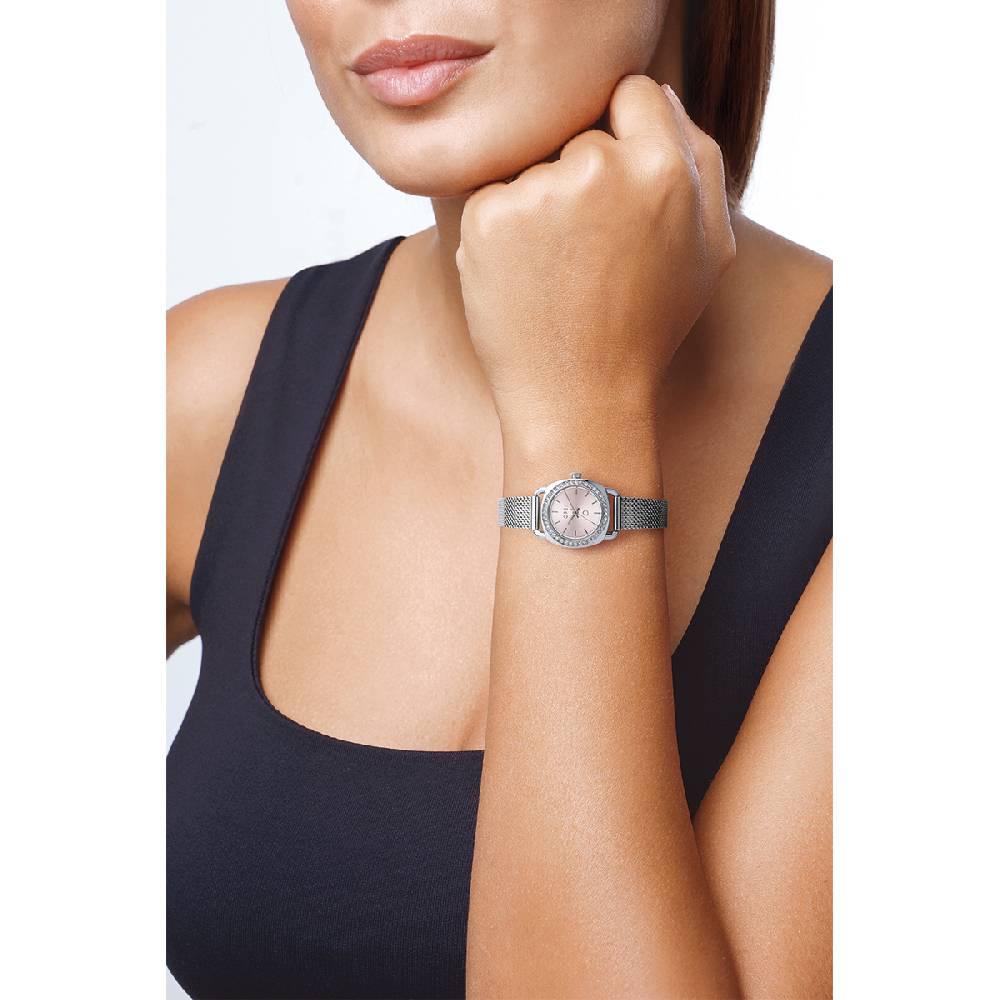 Opsobjects THINY Orologio Con Cinturino Maglia Milano