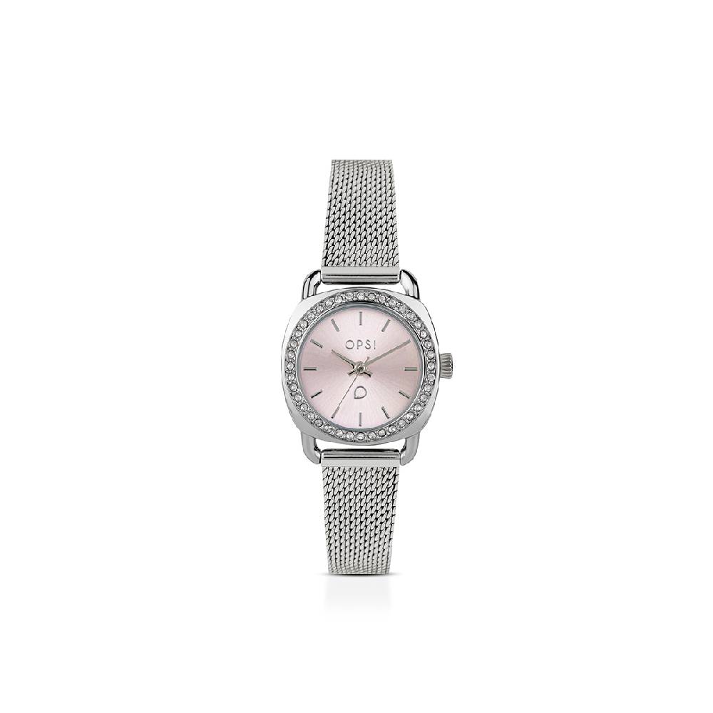 Opsobjects THINY orologio con cinturino maglia Milano