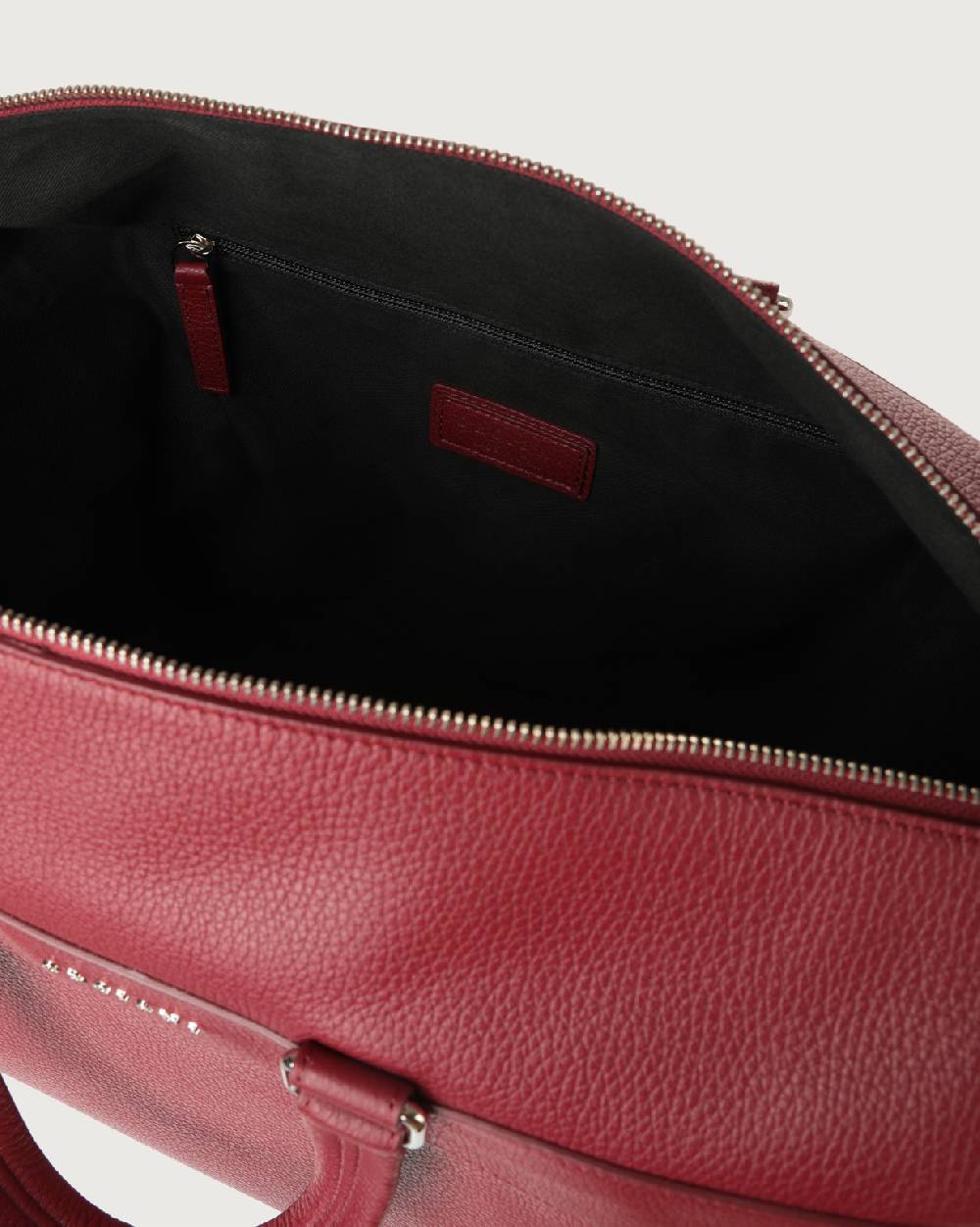 Orciani Borsa A Mano E A Tracolla Grande Micron In Pelle