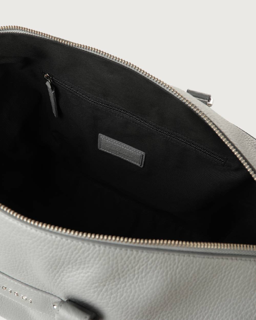 Orciani Borsa A Mano E A Tracolla Grande Micron In Pelle