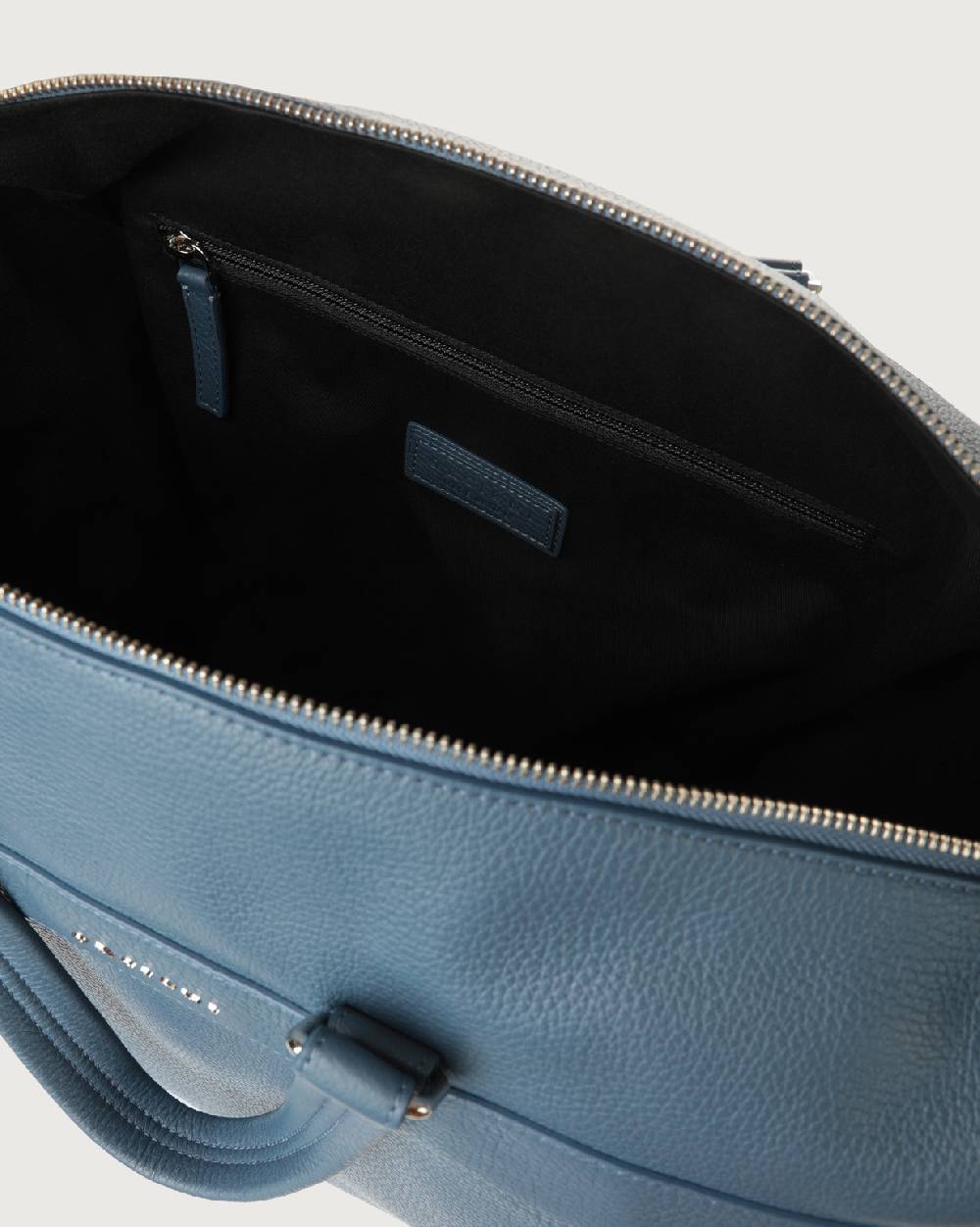 Orciani Borsa A Mano E A Tracolla Grande Micron In Pelle