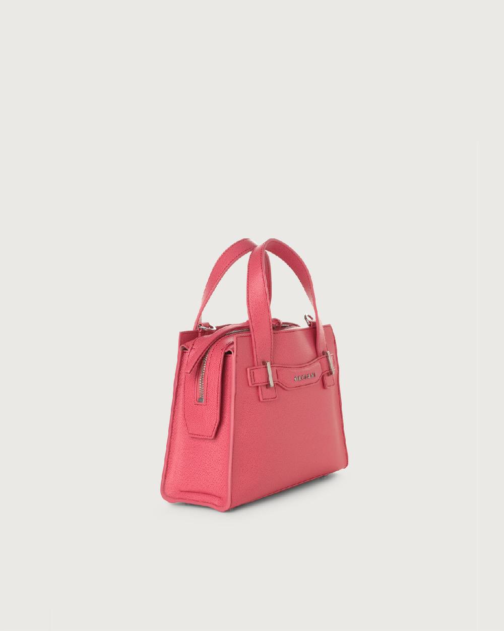 Orciani Borsa A Mano Piccola Posh S Premium In Pelle