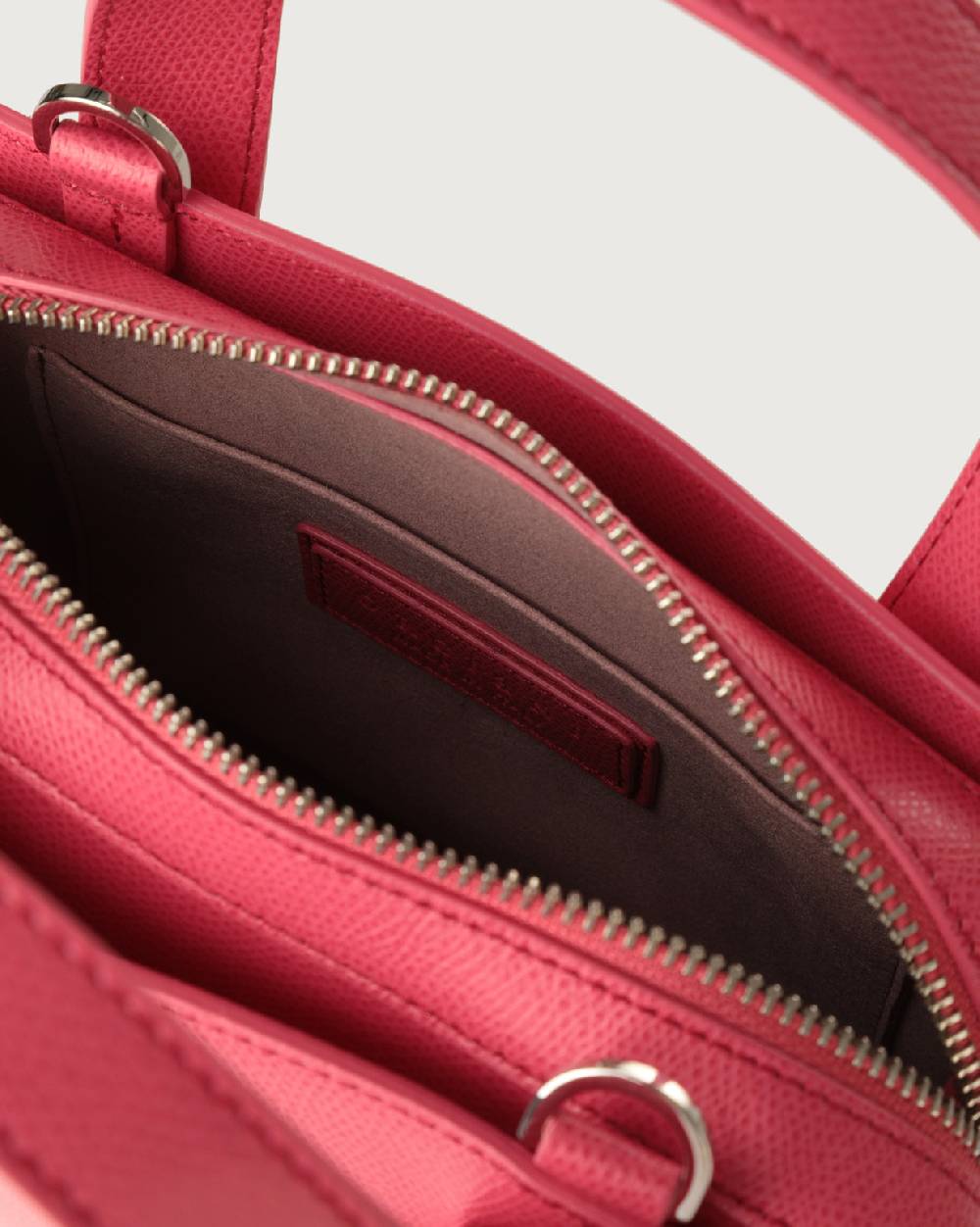 Orciani Borsa A Mano Piccola Posh S Premium In Pelle