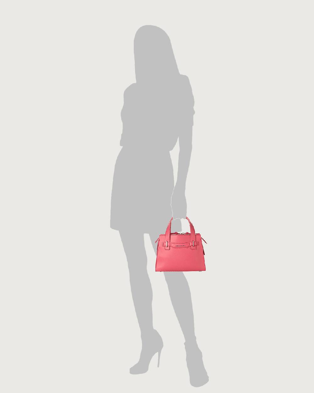 Orciani Borsa A Mano Piccola Posh S Premium In Pelle