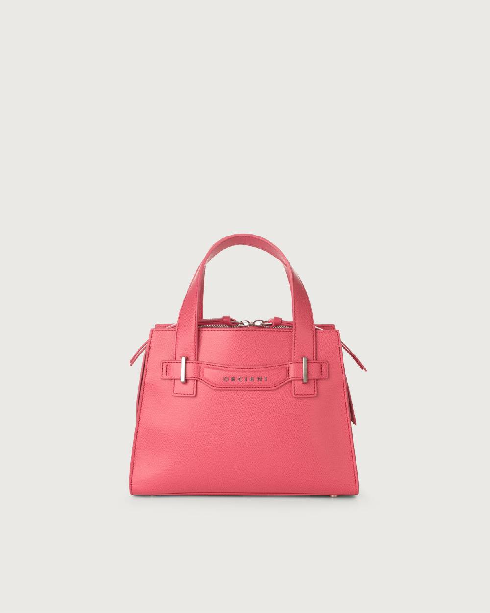 Orciani Borsa a mano piccola Posh S Premium in pelle