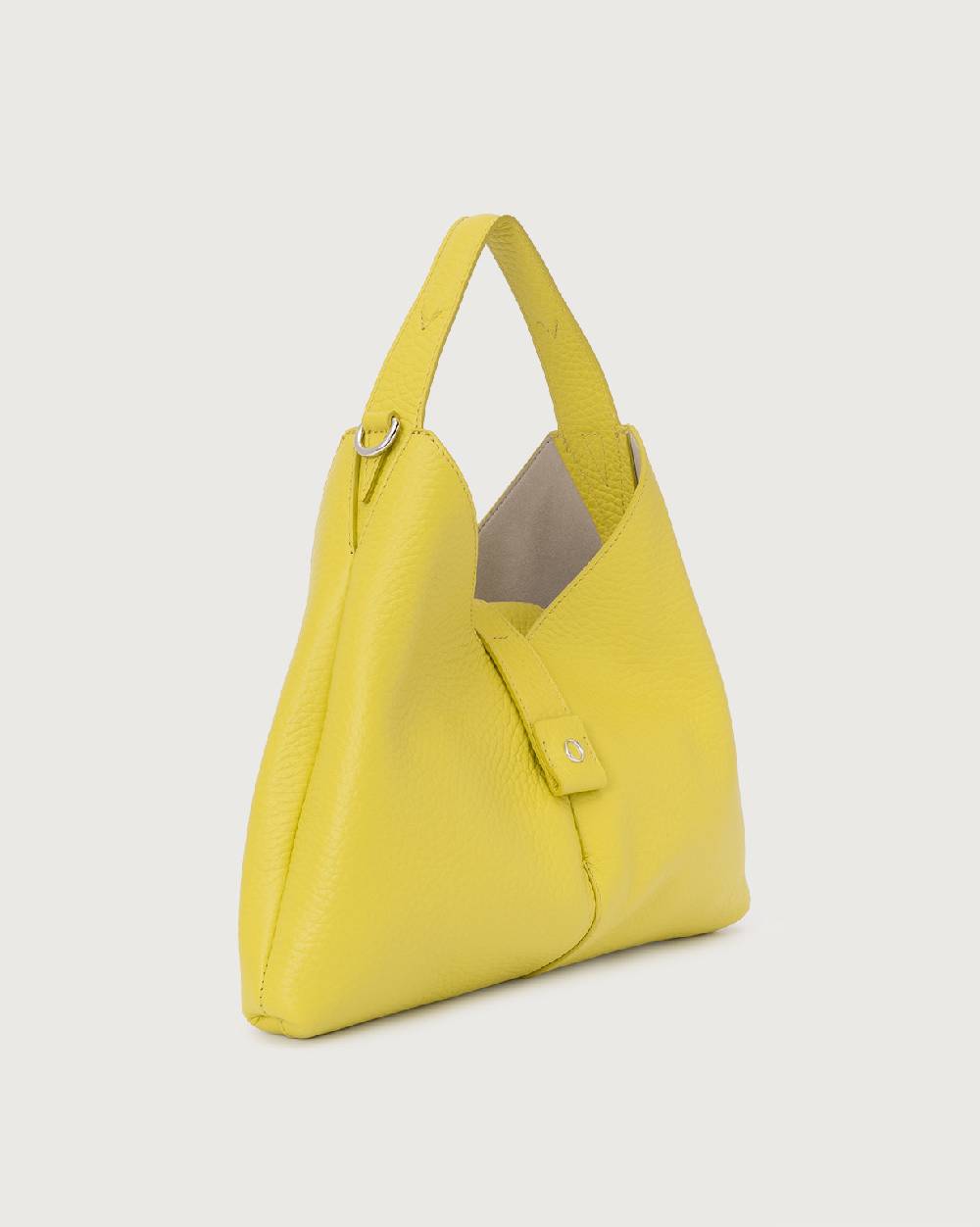 Orciani Borsa A Mano Vita Soft Piccola In Pelle Con Tracolla