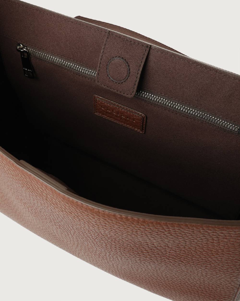 Orciani Borsa A Spalla Grande Sveva Soft In Pelle Con Tracolla