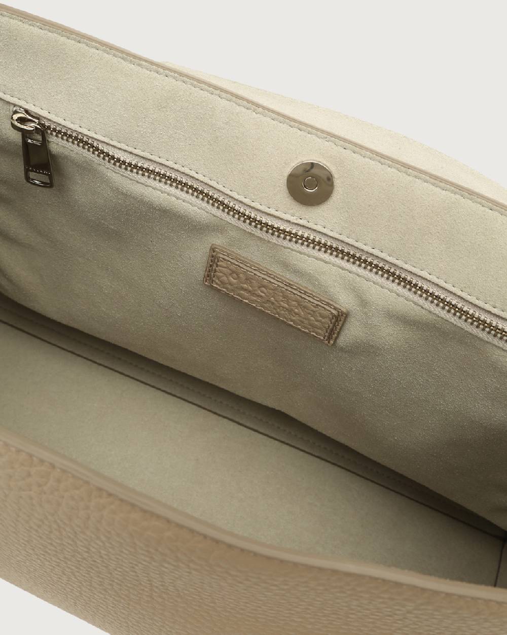 Orciani Borsa A Spalla Grande Sveva Soft In Pelle Con Tracolla