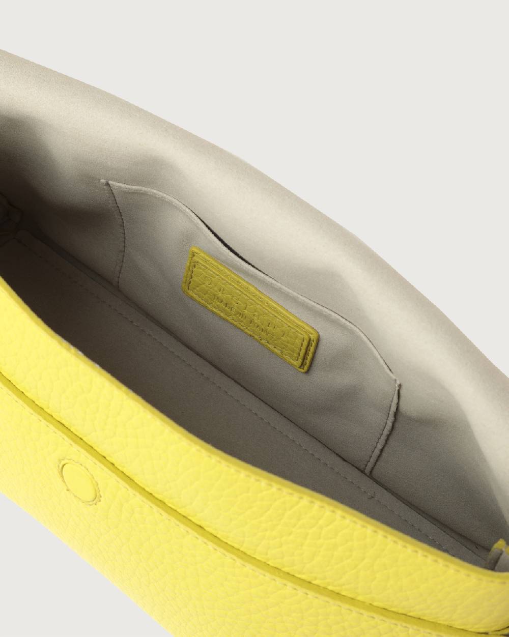 Orciani Borsa A Spalla Missy Longuette Soft In Pelle Con Catena E Tracolla