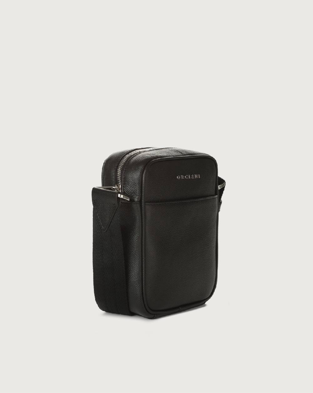 Orciani Borsa A Tracolla Piccola Timeless In Pelle Palmellata