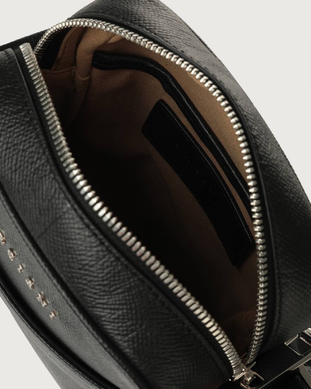 Orciani Borsa A Tracolla Piccola Timeless In Pelle Palmellata