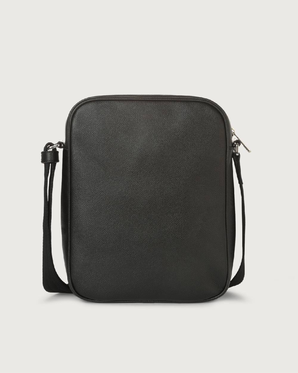 Orciani Borsa A Tracolla Timeless In Pelle Palmellata