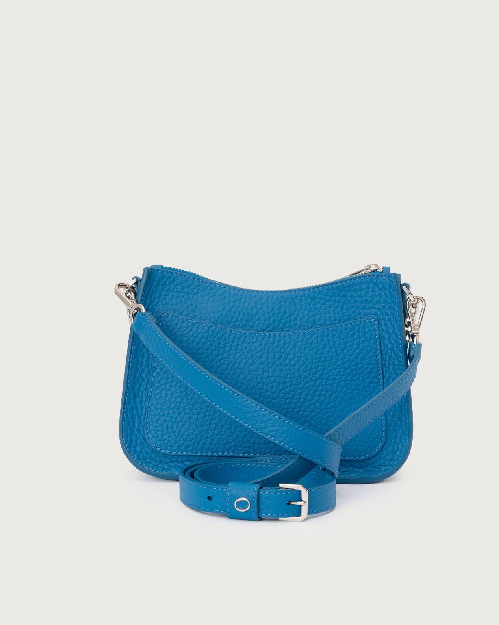 Orciani Borsa Crossbody Mini New Moon Soft In Pelle Martellata