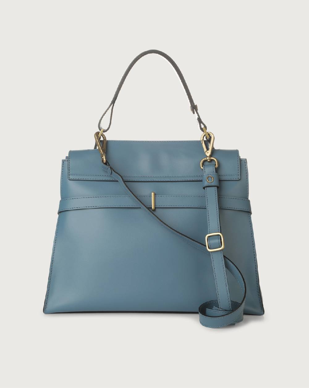 Orciani Borsa Sveva Couture Media A Spalla In Pelle Con Tracolla