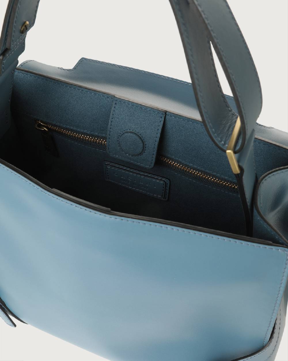 Orciani Borsa Sveva Couture Media A Spalla In Pelle Con Tracolla